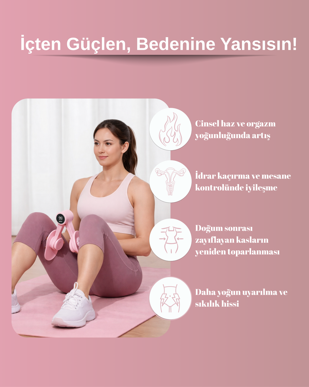 Dermofit • Fem Core – Kegel & Pelvik Egzersiz Aleti