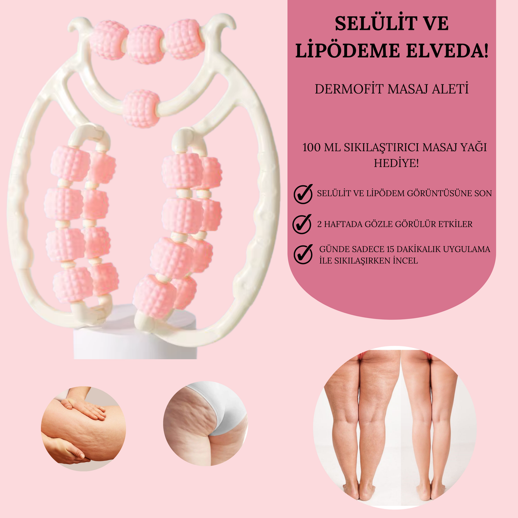 Dermofit • Selülit Giderici Masaj Aleti