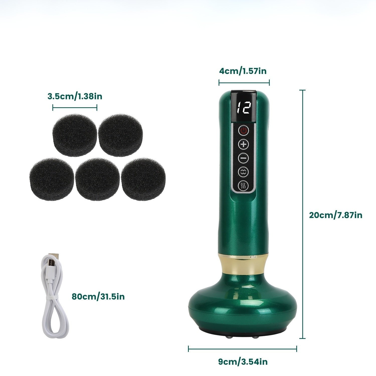 Dermofit Vakumlu Sıkılaştırıcı ve Selülit Giderici Masaj Aleti